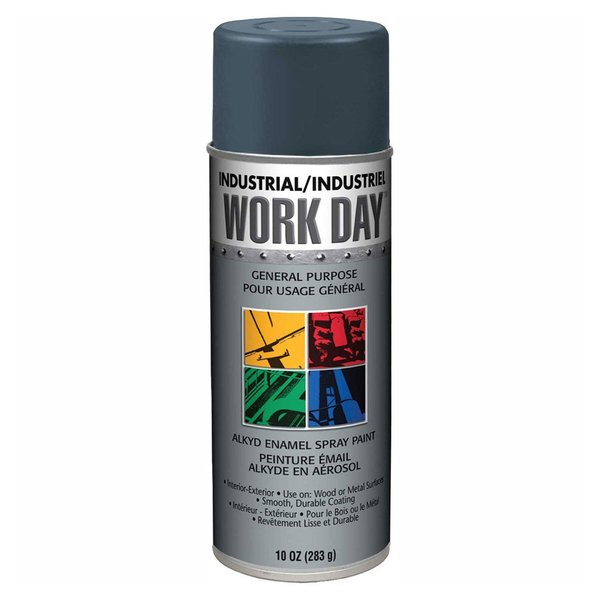 Krylon Industrial Work Day Enamel Paint Gray Primer A04405007